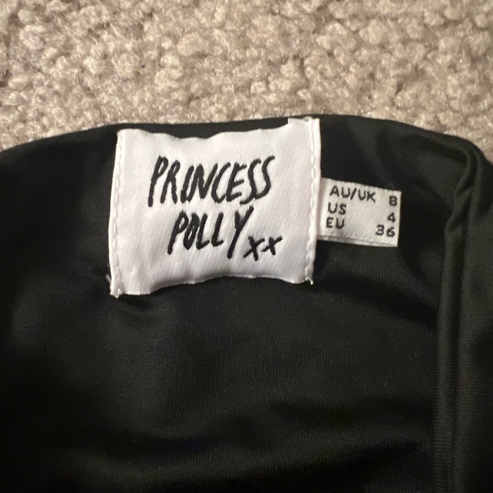 Princess Polly Black Bennie Mini Dress - Picture 9 of 12